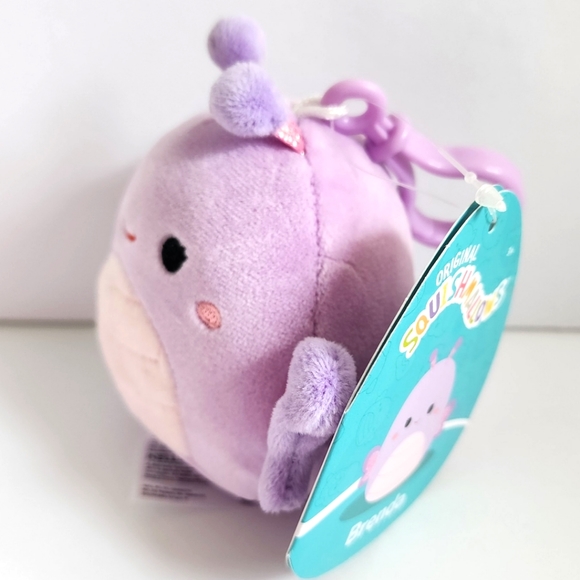BRENDA 🦋 Purple Butterfly Clip Original Squishmallows by Kelly Toy Clip ☆》NWT《☆ - Picture 2 of 6